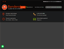 Tablet Screenshot of banderole.com
